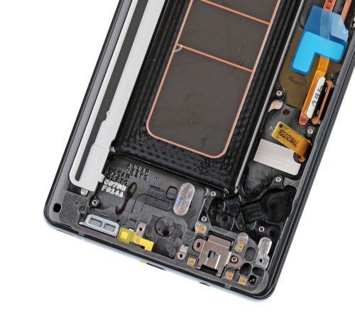 OLED Assembly With Frame For Samsung Galaxy Note 8 (Used OEM Pull: Grade A) (Midnight Black) – Image 4