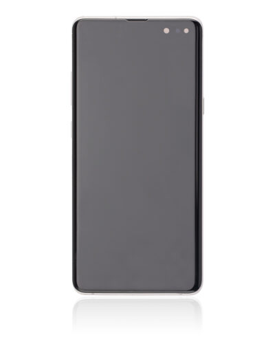 Bloc écran OLED avec cadre pour Samsung Galaxy S10 5G (Service Pack) (Crown Silver) – Image 4