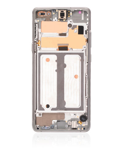 Bloc écran OLED avec cadre pour Samsung Galaxy S10 5G (Service Pack) (Crown Silver) – Image 3