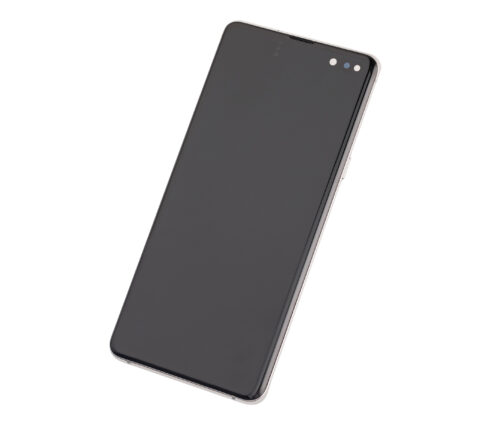 Bloc écran OLED avec cadre pour Samsung Galaxy S10 5G (Service Pack) (Crown Silver) – Image 6