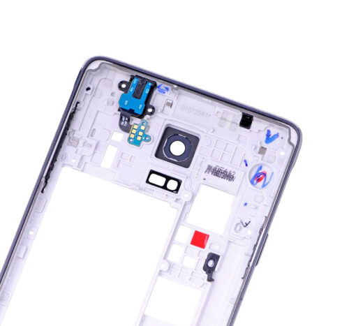 Boîtier intermédiaire pour Samsung Galaxy Note 4 (avec petites pièces) (noir) – Image 2
