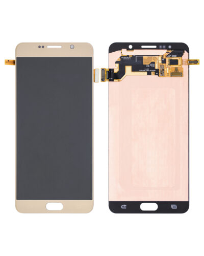 Écran OLED sans cadre pour Samsung Galaxy Note 5 (reconditionné) (Or platine) – Image 2
