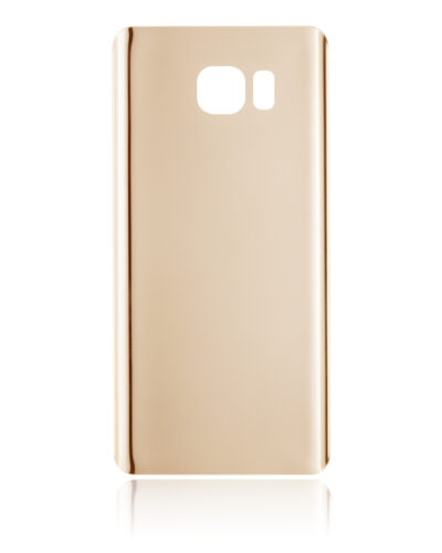 Verre de protection arrière pour Samsung Galaxy Note 5 (sans logo) (Adaptable) (Or platine) – Image 3