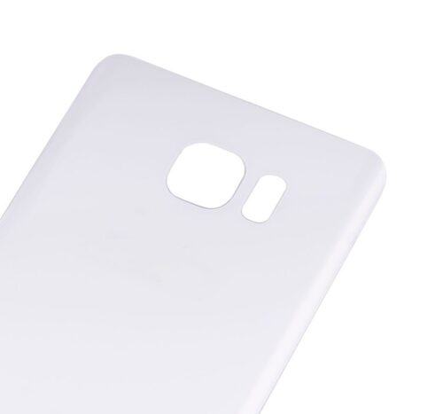 Cache arrière verre pour Samsung Galaxy Note 5 (No Logo) (compatible qualité supérieure) (White Pearl) – Image 5