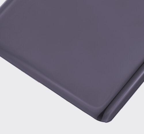 Coque arrière en verre avec objectif pour Samsung Galaxy Note 8 (sans logo) (Adaptable) (Gris orchidée) – Image 5