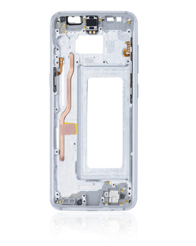 Boîtier intermédiaire pour Samsung Galaxy S8 (avec petites pièces) (Argent arctique) – Image 3