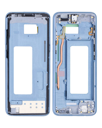 Boîtier intermédiaire pour Samsung Galaxy S8 (avec petites pièces) (Bleu corail) – Image 2