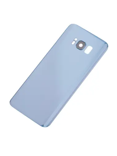 Back Cover Glass With Camera Lens For Samsung Galaxy S8 (Service Pack) (Coral Blue) – Image 7