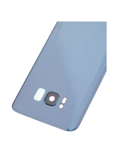 Back Cover Glass With Camera Lens For Samsung Galaxy S8 (Service Pack) (Coral Blue) – Image 8
