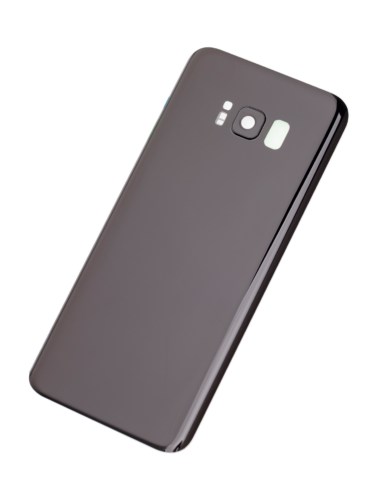Coque arrière en verre avec objectif de caméra pour Samsung Galaxy S8 Plus (lot de service) (Noir minuit) – Image 7