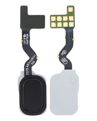 Fingerprint Reader With Flex Cable For Samsung Galaxy J8 (J810 / 2018) / A6 Plus (A605/ 2018) (Black) – Image 2