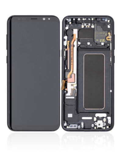 Écran OLED avec cadre pour Samsung Galaxy S8 Plus (reconditionné) (noir minuit) – Image 3