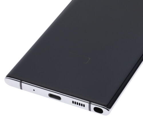 Écran OLED avec cadre pour Samsung Galaxy Note 10 Plus / 5G (Pack de service) (Blanc Aura) – Image 8