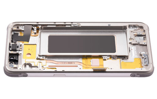 Bloc écran OLED avec cadre pour Samsung Galaxy S8 Active (reconditionné) (Tungsten Gold) – Image 12
