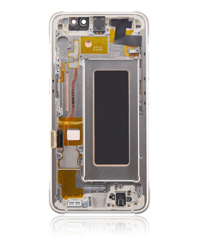 Bloc écran OLED avec cadre pour Samsung Galaxy S8 Active (reconditionné) (Tungsten Gold) – Image 5