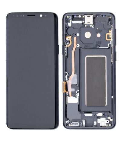 OLED Assembly With Frame For Samsung Galaxy S9 (Service Pack) (Midnight Black) – Image 2