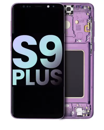 OLED Assembly With Frame For Samsung Galaxy S9 Plus (Service Pack) (Lilac Purple)