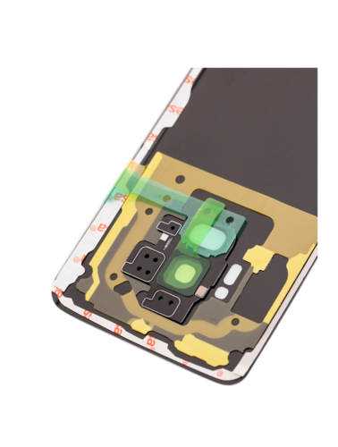 Cache arrière verre avec lentille de caméra pour Samsung Galaxy S9 (No Logo) (compatible qualité supérieure) (Midnight Black) – Image 7