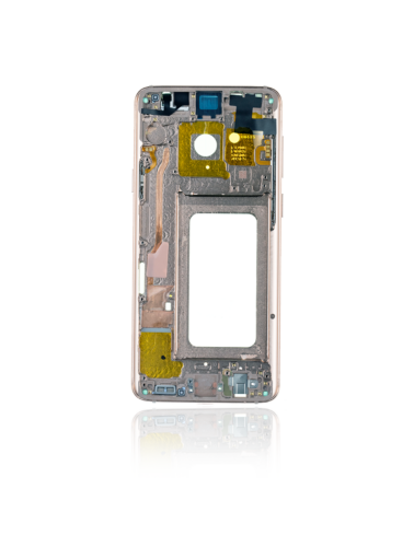 Mid-cadre châssis pour Samsung Galaxy S9 Plus (With Small Parts) (Sunrise Gold Frame) – Image 2