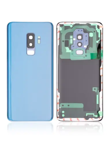 Cache arrière verre avec lentille de caméra pour Samsung Galaxy S9 Plus (Service Pack) (Coral Blue) – Image 5