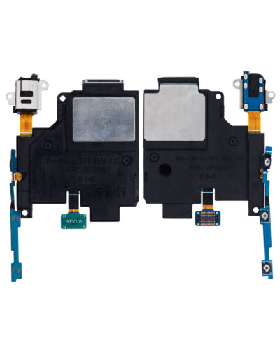 Haut-parleur avec prise casque et nappe d'alimentation et de volume pour Samsung Galaxy Tab S 10.5" (T800 / T805) (2014) rev0.6 (ensemble de 2 pièces) – Image 2