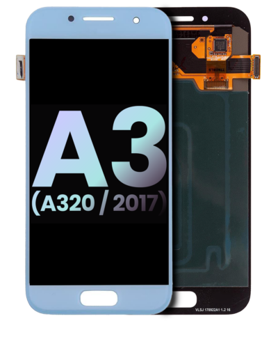 OLED Assembly Without Frame For Samsung Galaxy A3 (Service Pack) (A320 / 2017) (Blue) – Image 4