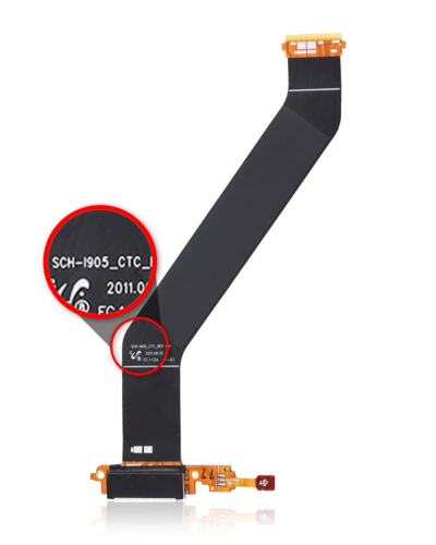 Charging Port Flex Cable For Samsung Galaxy Tab 10.1" (P7510 / P7500 / T859 / I905) (Premium)