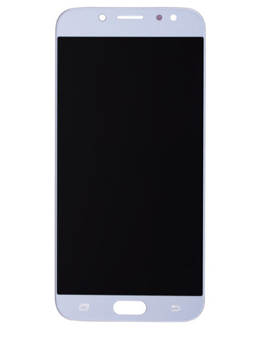 Écran OLED sans cadre pour Samsung Galaxy J7 / J7 Pro (J730 / 2017) (Remis à neuf) (Bleu / Gris) – Image 2