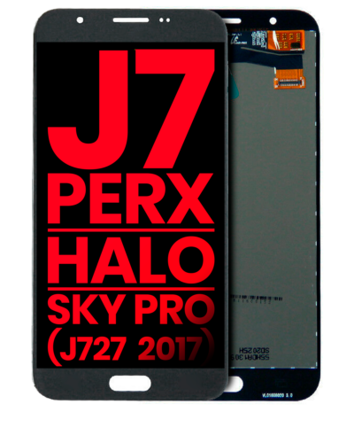 LCD Assembly Without Frame For Samsung Galaxy J7 Perx / Halo / Sky Pro (J727 / 2017) (Aftermarket Plus) (Silver / Gray) – Image 3