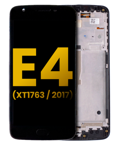 Écran LCD complet avec cadre pour Motorola Moto E4 (XT1763 / 2017) (South America Version) (reconditionné) (noir) – Image 4