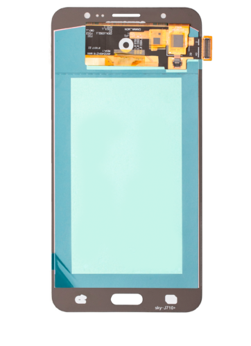Bloc écran OLED sans cadre pour Samsung Galaxy J7 / J7 Duo (J710 / 2016) (reconditionné) (or) – Image 7