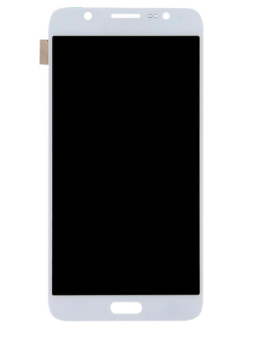OLED Assembly Without Frame For Samsung Galaxy J7 (J700 / 2015) (Aftermarket Plus) (White) – Image 2