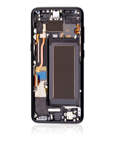 Bloc écran OLED avec cadre pour Samsung Galaxy S8 (Blemish: Grade B) (Midnight Black) – Image 4