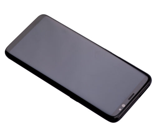 Bloc écran OLED avec cadre pour Samsung Galaxy S8 (Blemish: Grade B) (Midnight Black) – Image 5