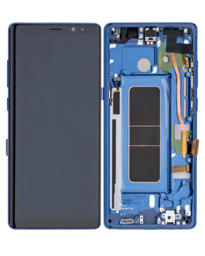 Écran OLED avec cadre pour Samsung Galaxy Note 8 (Aftermarket Plus) (Bleu profond) – Image 2