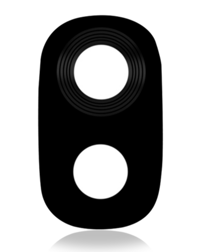 Objectif de caméra arrière avec anneau de bordure pour Samsung Galaxy J3 (J337 / 2018) (Noir) – Image 2