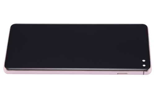 Écran LCD complet avec cadre (sans empreinte digitale capteur) pour Samsung Galaxy S10 Plus (Aftermarket Plus: TFT) (Flamingo Pink) – Image 11