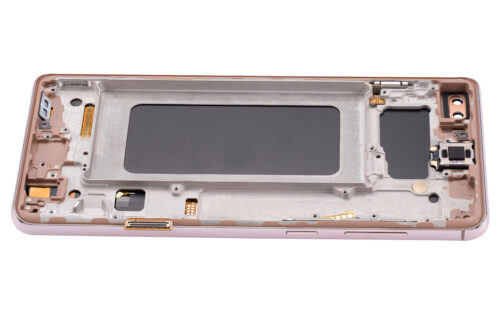 Écran LCD complet avec cadre (sans empreinte digitale capteur) pour Samsung Galaxy S10 Plus (Aftermarket Plus: TFT) (Flamingo Pink) – Image 12