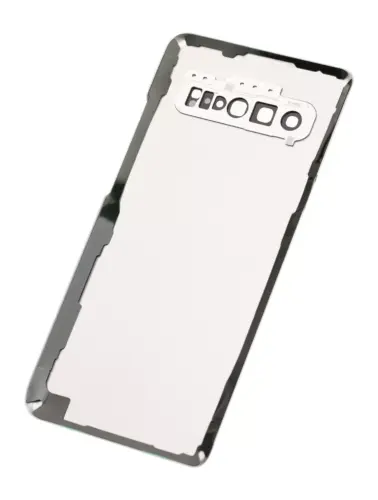 Cache arrière verre avec lentille de caméra pour Samsung Galaxy S10 5G (No Logo) (compatible qualité supérieure) (Crown Silver) – Image 6