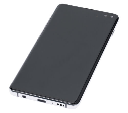 Écran OLED avec cadre pour Samsung Galaxy S10 Plus (reconditionné) (blanc prismatique) – Image 5
