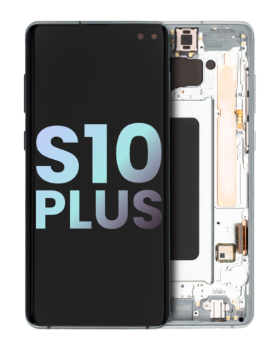 OLED Assembly With Frame For Samsung Galaxy S10 Plus (Service Pack) (Prism Green)