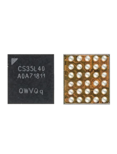 Circuit intégré d'amplificateur audio pour Samsung S10E / S10 Plus / 5G / S20 FE / S21 5G / S20 Ultra / S22 / S22 Ultra / Note 10 / Note 10 Plus 5G / Note 20 5G (CS35L40) – Image 3