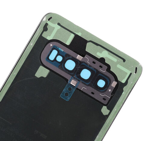 Back Cover Glass With Camera Lens For Samsung Galaxy S10e (No Logo) (Aftermarket Plus) (Prism Green) – Image 4
