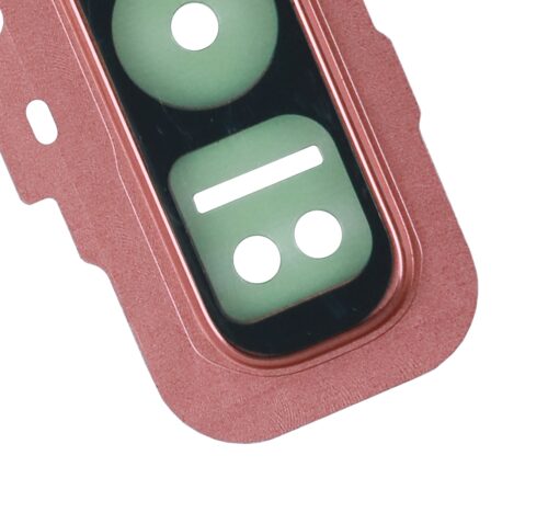 Caméra arrière lentille avec cache cadre Ring pour Samsung Galaxy S10E (Flamingo Pink) – Image 3