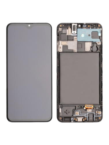 Écran OLED avec cadre pour Samsung Galaxy A20 (A205U / 2019) (Version U) (Adaptable Plus) (Toutes les couleurs) – Image 2
