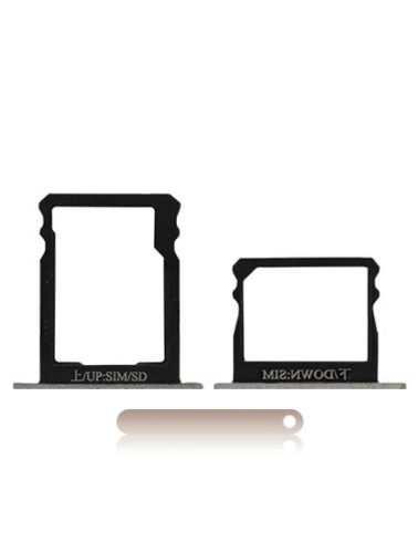 Sim Card + SD Card Tray For Huawei P8 (Mystic Champagne)