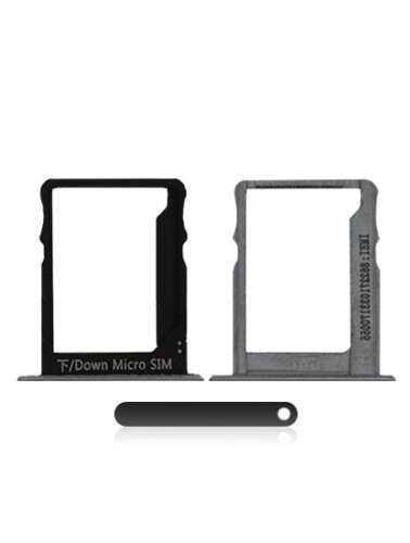 Sim Card + SD Card Tray For Huawei P8 Lite (Black)