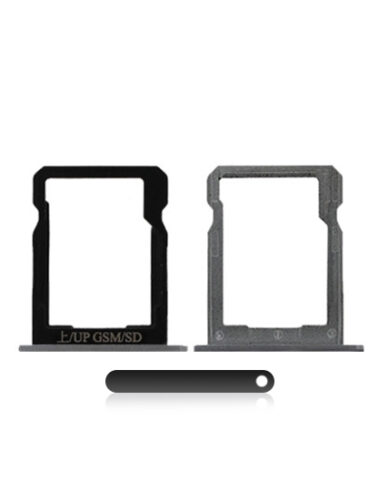 Sim Card + SD Card Tray For Huawei P7 (Black)