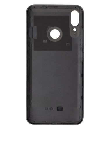 Coque arrière en verre pour Motorola Moto E6 Plus (XT2025 / 2019) (Graphite poli) – Image 3