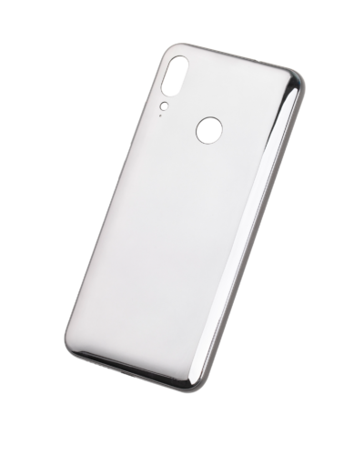 Coque arrière en verre pour Motorola Moto E6 Plus (XT2025 / 2019) (Graphite poli) – Image 4